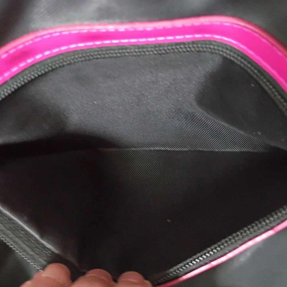 LOUNGEFLY Hello Kitty Pink Ombre Embossed Patent Leather Dome Satchel Bag - NWOT